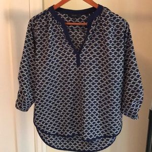 Eclair punted blouse - size Small